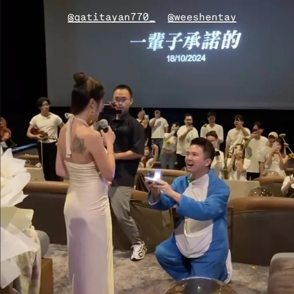 Gatita Yan与“喷钱哥”郑伟盛订婚,网络攻击引发争议 Gatita Yan与“喷钱哥”郑伟盛订婚,网络攻击引发争议