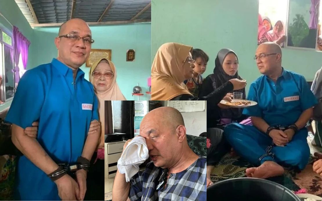 分尸案囚犯凯鲁安华获释，重温与母亲的亲情